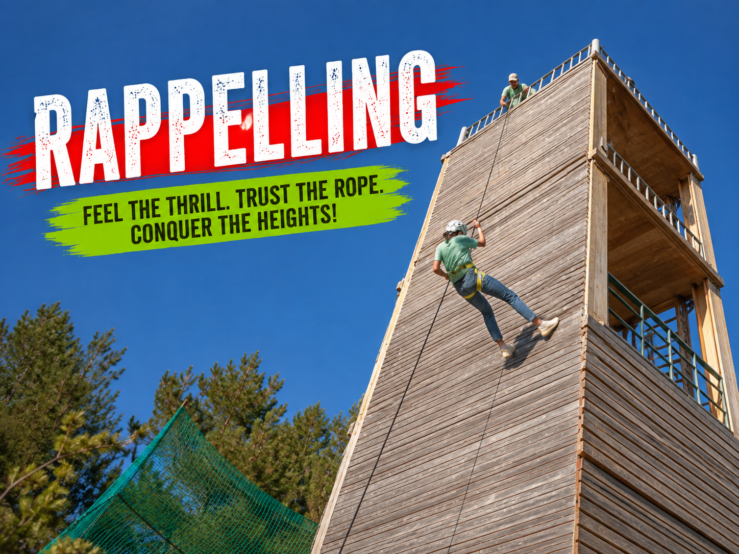 Rappelling