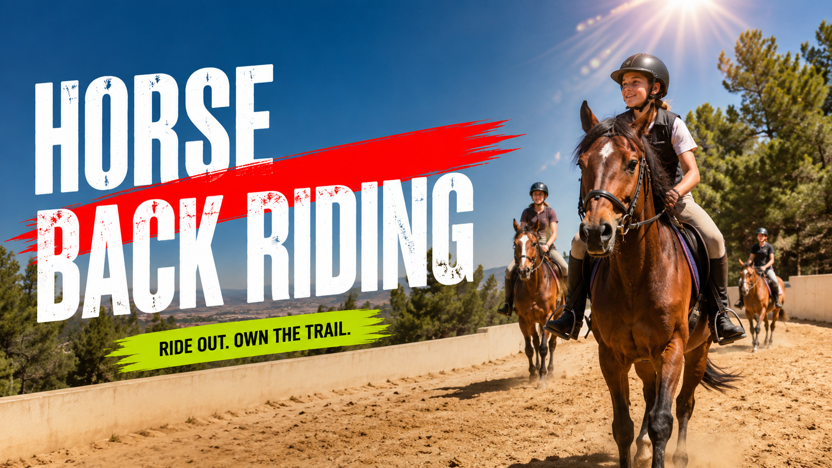 horse back riding
